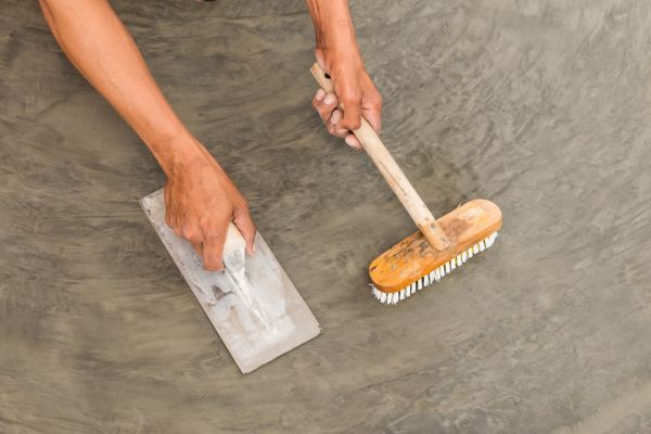 Driveway Concrete Staining in San Rafael