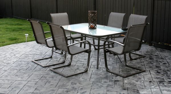 Porch Stamping in San Rafael