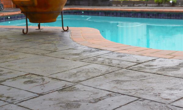 Stamped Concrete Installation in San Rafael