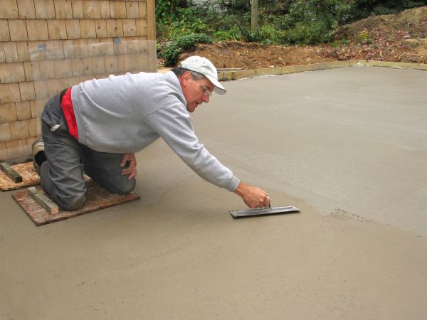 Concrete Slab Finishing in San Rafael