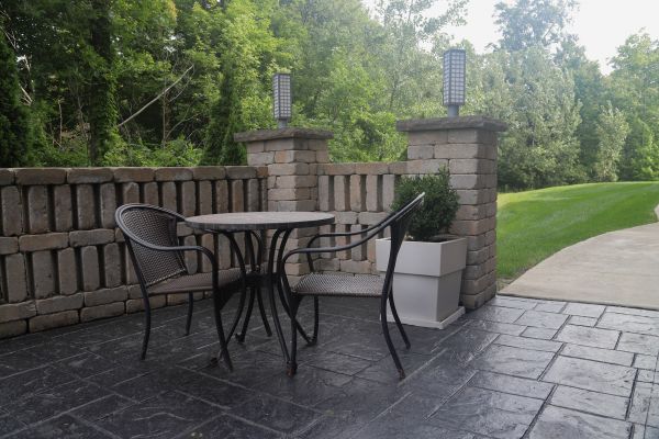 Stamped Cement Patio Service in San Rafael