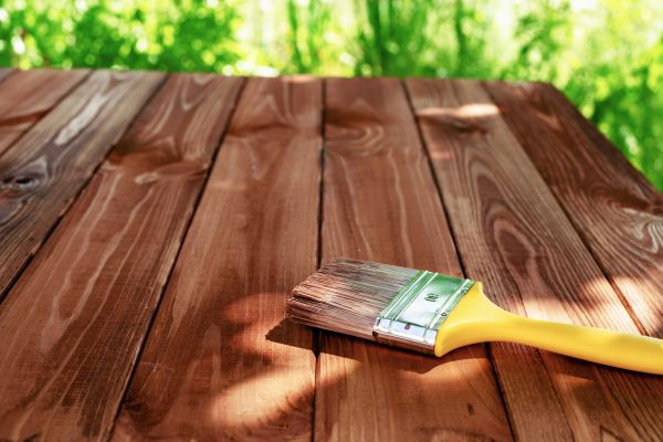 Patio Floor Staining in San Rafael